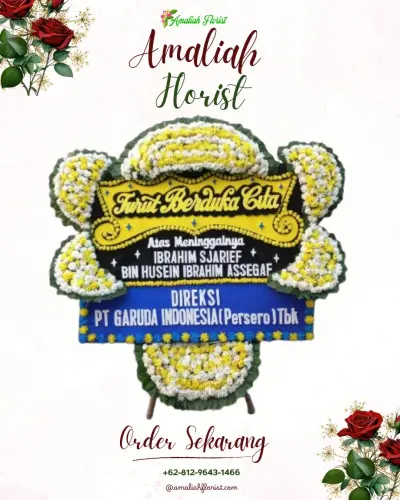 Papan Bunga Duka di Jrakah
